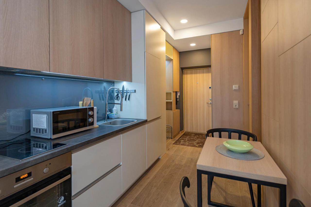 Deluxe River View Apartment By Polo Apartment Каунас Экстерьер фото